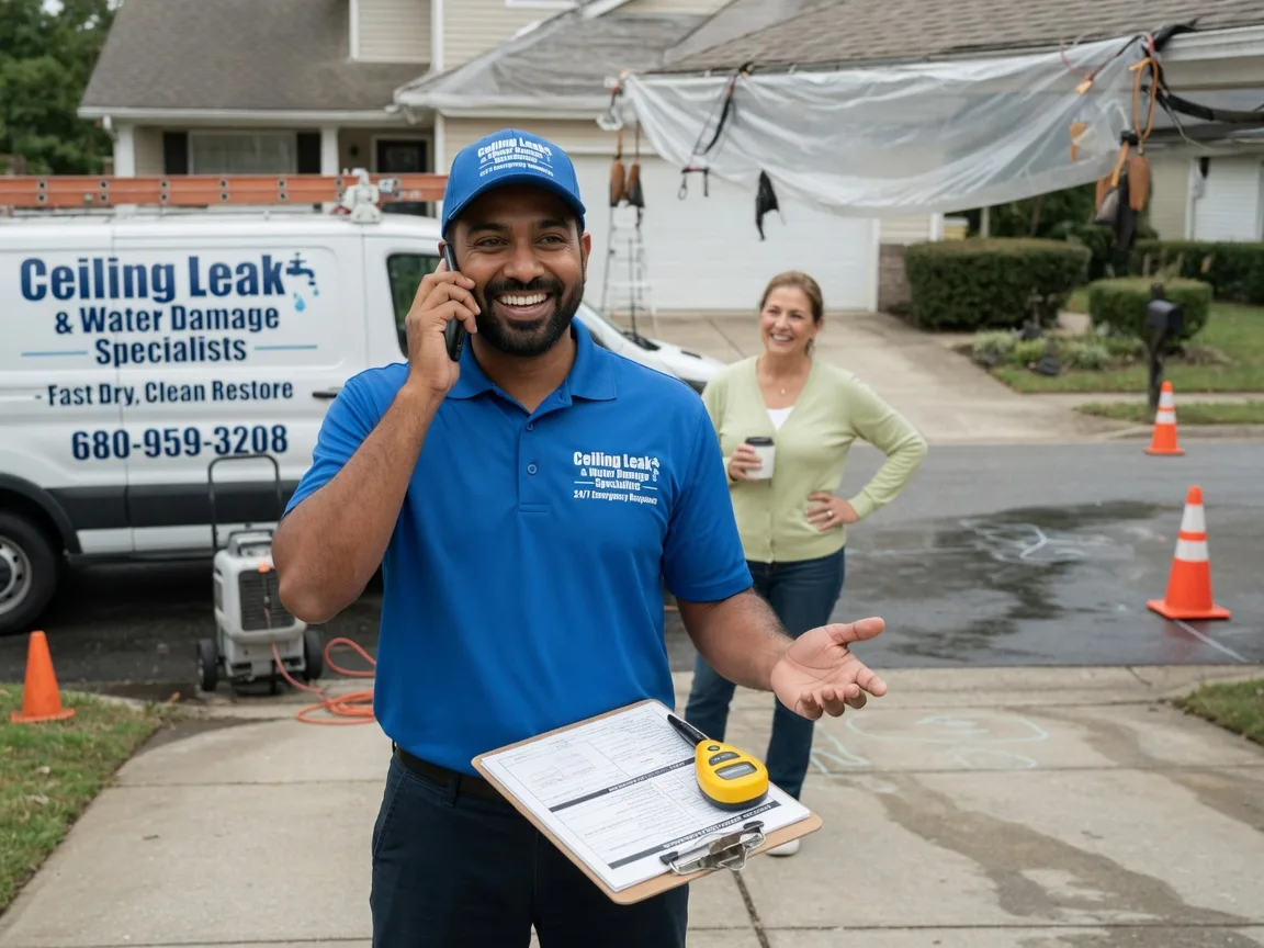 Ceiling Leak Cleanup Cedar Hill, TX FAQs